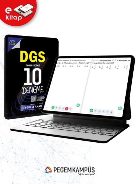 2026 DGS Tamamı Çözümlü 10 E-Deneme 2026 DGS Tamamı Çözümlü 10 E-Deneme