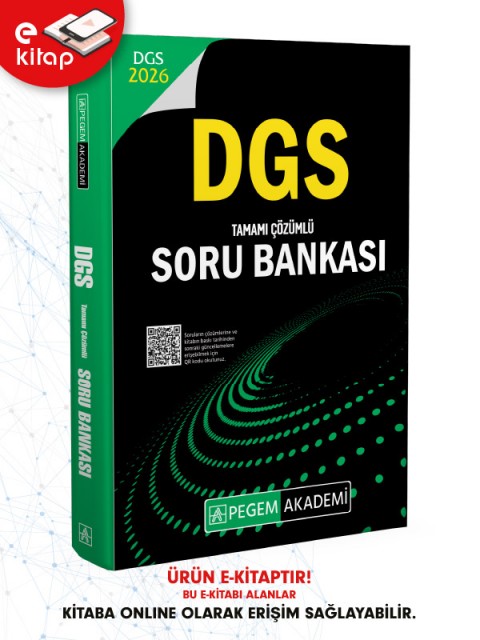 2026 DGS Tamamı Çözümlü E-Soru Bankası