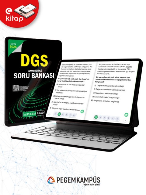 2026 DGS Tamamı Çözümlü E-Soru Bankası 2026 DGS Tamamı Çözümlü E-Soru Bankası
