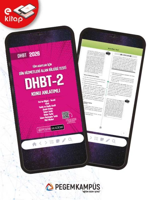 2026 Din Hizmetleri Alan Bilgisi Testi DHBT-2 Konu Anlatımlı E-Kitap