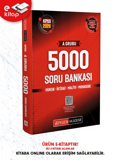 2026 KPSS A Grubu 5000 E-Soru Bankası