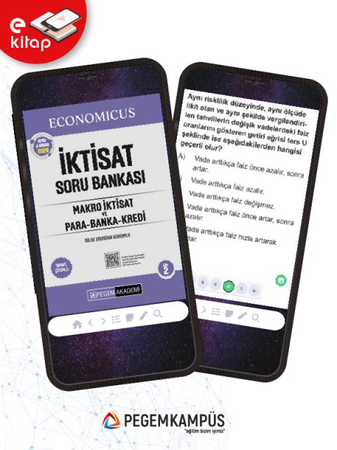 2026 KPSS A Grubu Economicus Makro İktisat ve Para-Banka-Kredi (Cilt 2) Tamamı Çözümlü E-Soru Bankası