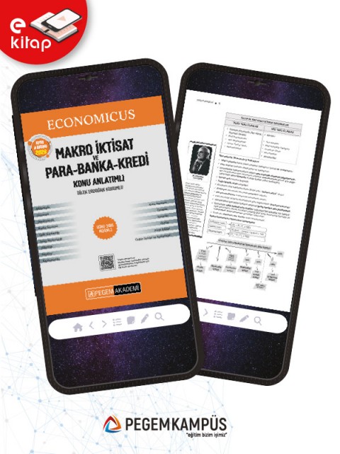 2026 KPSS A Grubu Economicus Makro İktisat ve Para-Banka-Kredi Konu Anlatımlı E-Kitap