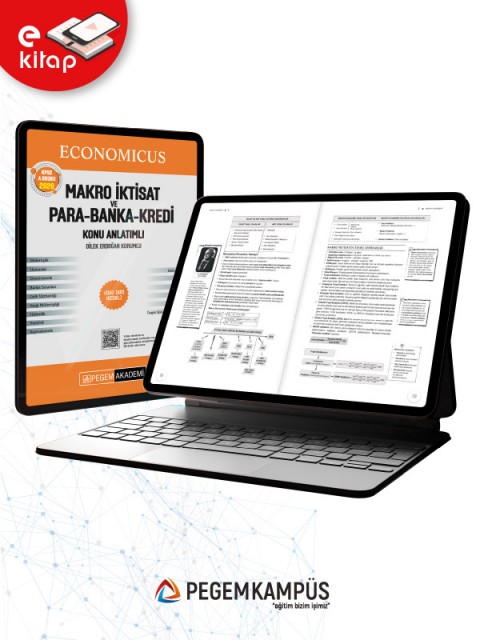 2026 KPSS A Grubu Economicus Makro İktisat ve Para-Banka-Kredi Konu Anlatımlı E-Kitap