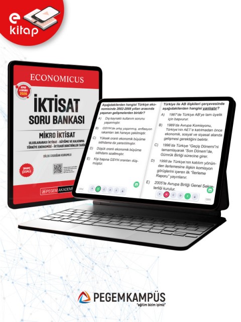 2026 KPSS A Grubu Economicus Mikro İktisat (Cilt 1) Tamamı Çözümlü E-Soru Bankası
