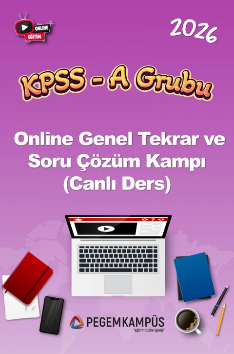 2026 KPSS A Grubu Online Genel Tekrar ve Soru Çözüm Kampı (Canlı Ders)