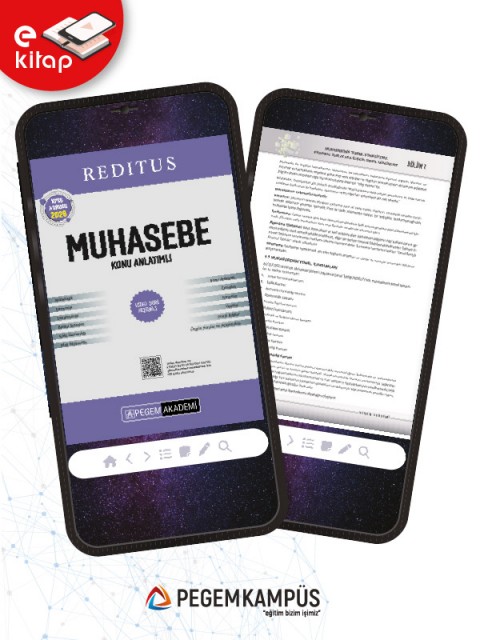 2026 KPSS A Grubu Reditus Muhasebe Konu Anlatımlı E-Kitap