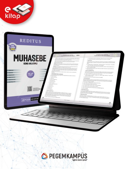 2026 KPSS A Grubu Reditus Muhasebe Konu Anlatımlı E-Kitap