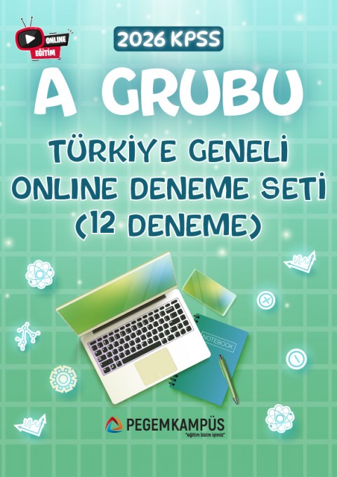 2026 KPSS A Grubu Türkiye Geneli Online Deneme Seti (12 Deneme)