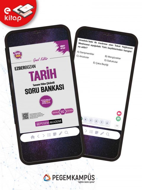 2026 KPSS Genel Kültür Tarih Tamamı Video Çözümlü Ezberbozan E-Soru Bankası