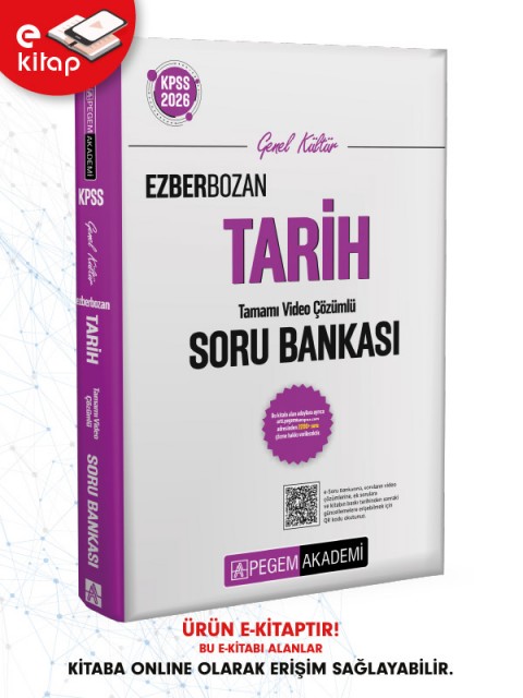 2026 KPSS Genel Kültür Tarih Tamamı Video Çözümlü Ezberbozan E-Soru Bankası