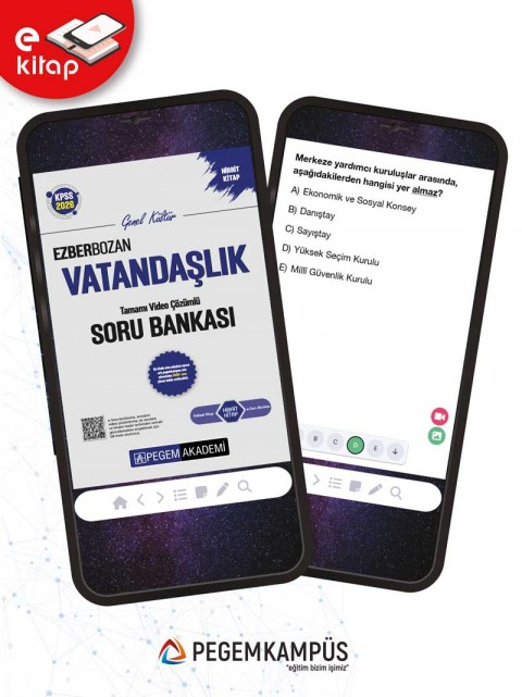 2026 KPSS Genel Kültür Vatandaşlık Tamamı Video Çözümlü Ezberbozan E-Soru Bankası