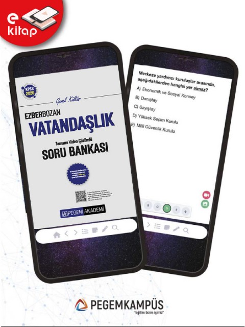 2026 KPSS Genel Kültür Vatandaşlık Tamamı Video Çözümlü Ezberbozan E-Soru Bankası