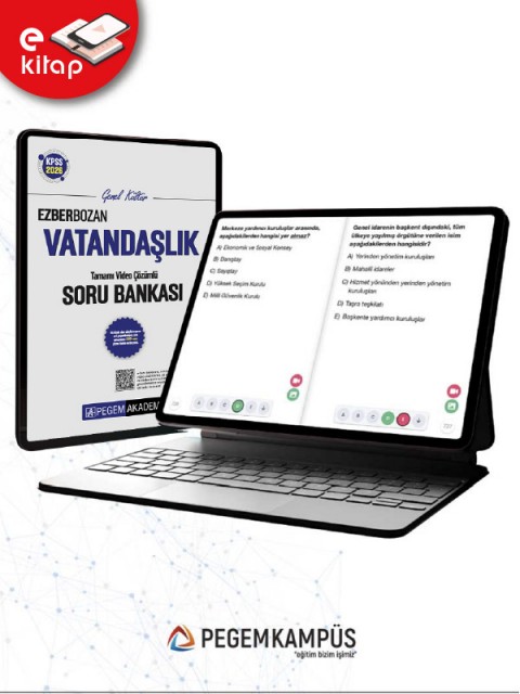 2026 KPSS Genel Kültür Vatandaşlık Tamamı Video Çözümlü Ezberbozan E-Soru Bankası