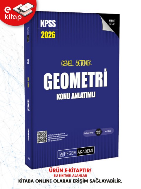 2026 KPSS Genel Yetenek Genel Kültür Geometri Konu Anlatımlı E-Kitap