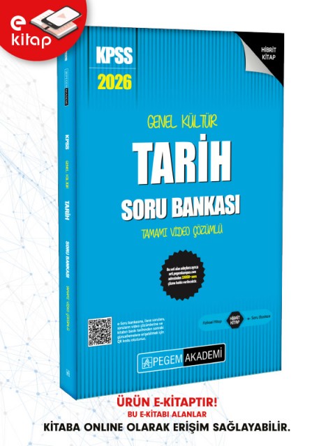 2026 KPSS Genel Yetenek Genel Kültür Tarih Tamamı Video Çözümlü E-Soru Bankası