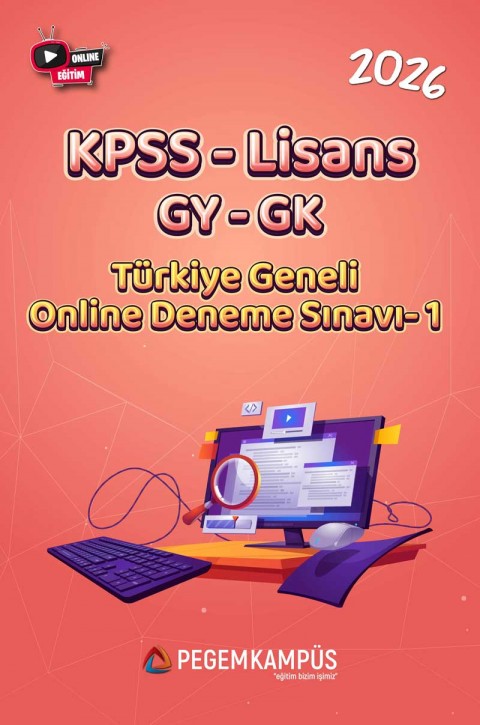 2026 KPSS Lisans GYGK Türkiye Geneli Online Deneme Sınavı-1