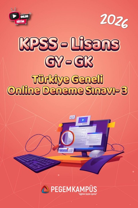2026 KPSS Lisans GYGK Türkiye Geneli Online Deneme Sınavı-3