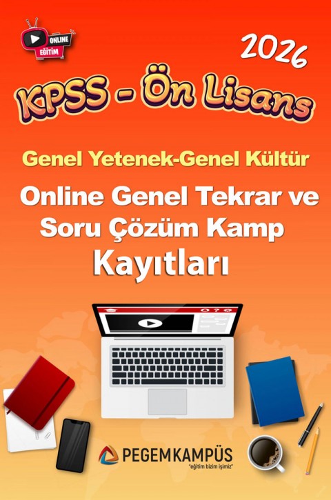2026 KPSS Ön Lisans Genel Yetenek Genel Kültür Online Genel Tekrar ve Soru Çözüm Kamp Kayıtları