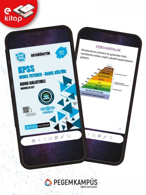 2026 KPSS Ortaöğretim Genel Yetenek Genel Kültür Konu Anlatımlı Modüler E-Kitap Seti