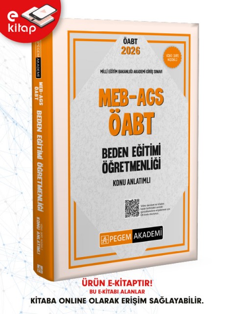 2026 MEB-AGS ÖABT Beden Eğitimi Öğretmenliği Konu Anlatımlı E-Kitap