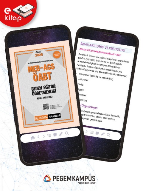 2026 MEB-AGS ÖABT Beden Eğitimi Öğretmenliği Konu Anlatımlı E-Kitap
