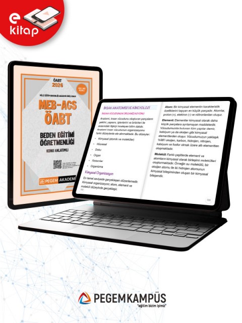 2026 MEB-AGS ÖABT Beden Eğitimi Öğretmenliği Konu Anlatımlı E-Kitap
