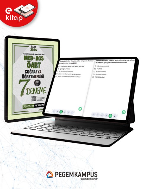 2026 MEB-AGS-ÖABT Coğrafya Öğretmenliği Tamamı Çözümlü 7 E-Deneme
