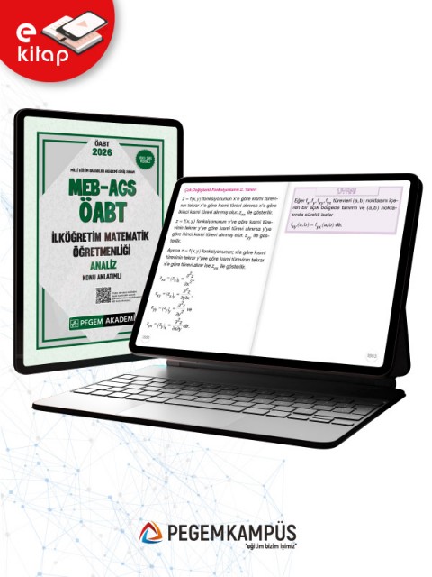 2026 MEB-AGS ÖABT İlköğretim Matematik Öğretmenliği Konu Anlatımlı E-Kitap Seti