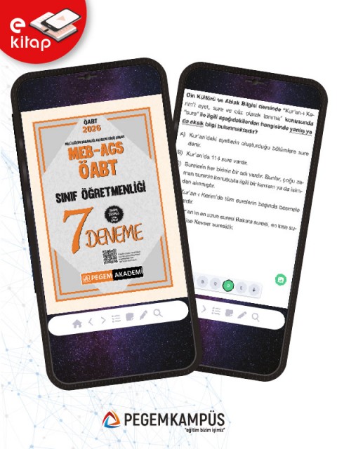 2026 MEB-AGS-ÖABT Sınıf Öğretmenliği Tamamı Çözümlü 7 E-Deneme