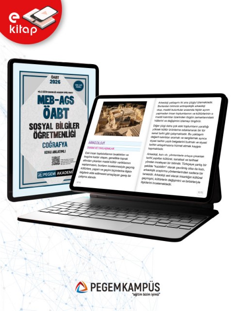 2026 MEB-AGS ÖABT Sosyal Bilgiler Öğretmenliği Konu Anlatımlı E-Kitap Seti