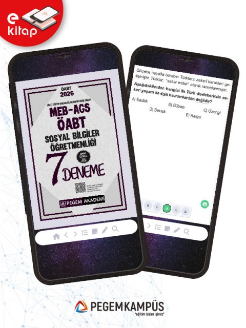 2026 MEB-AGS-ÖABT Sosyal Bilgiler Öğretmenliği Tamamı Çözümlü 7 E-Deneme