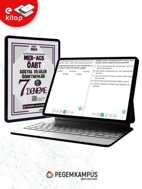 2026 MEB-AGS-ÖABT Sosyal Bilgiler Öğretmenliği Tamamı Çözümlü 7 E-Deneme