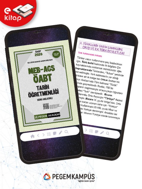 2026 MEB-AGS ÖABT Tarih Öğretmenliği Konu Anlatımlı E-Kitap