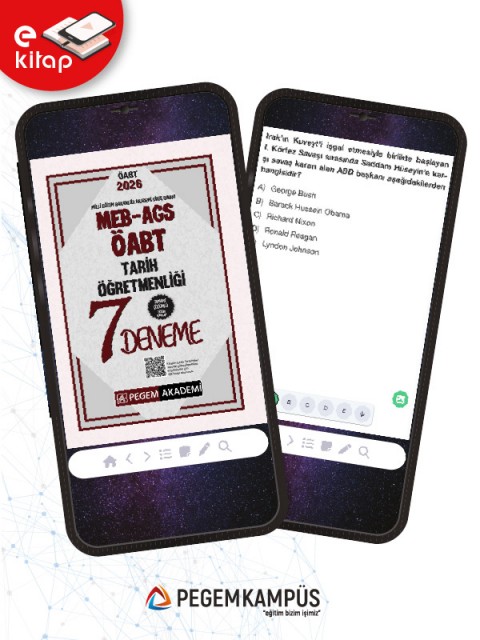 2026 MEB-AGS-ÖABT Tarih Öğretmenliği Tamamı Çözümlü 7 E-Deneme