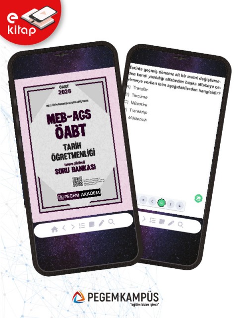 2026 MEB-AGS ÖABT Tarih Öğretmenliği Tamamı Çözümlü E-Soru Bankası