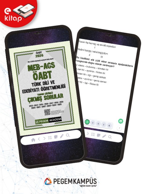 2026 MEB-AGS ÖABT Türk Dili ve Edebiyatı Öğretmenliği Tamamı Çözümlü Çıkmış Sorular (e-kitap)