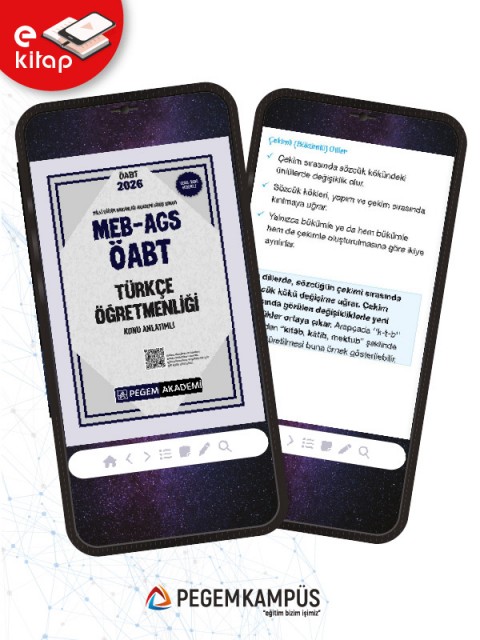 2026 MEB-AGS ÖABT Türkçe Öğretmenliği Konu Anlatımlı E-Kitap