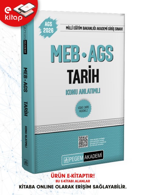 2026 MEB-AGS Tarih Konu Anlatımlı E-Kitap