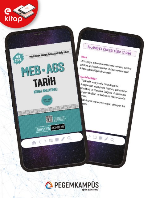 2026 MEB-AGS Tarih Konu Anlatımlı E-Kitap