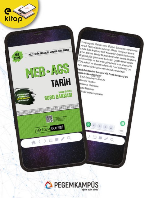2026 MEB-AGS Tarih Tamamı Çözümlü E-Soru Bankası