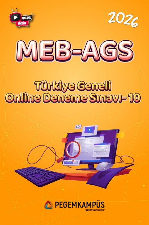 2026 MEB-AGS Türkiye Geneli Online Deneme Sınavı-10