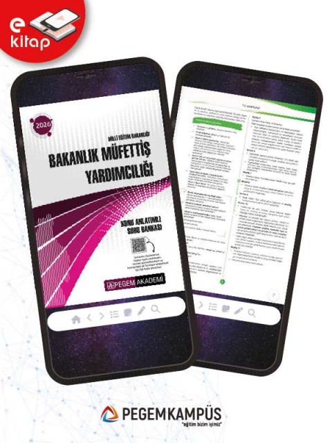 2026 MEB Bakanlık Müfettiş Yardımcılığı Konu Anlatımlı Soru Bankası E-Kitap