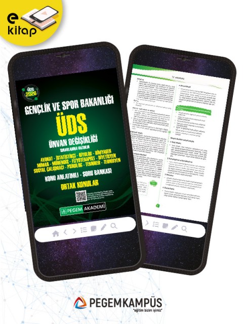 2026 ÜDS Gençlik ve Spor Bakanlığı Ünvan Değişikliği Sınavlarına Hazırlık Konu Anlatımlı Soru Bankası ORTAK KONULAR E-Kitap