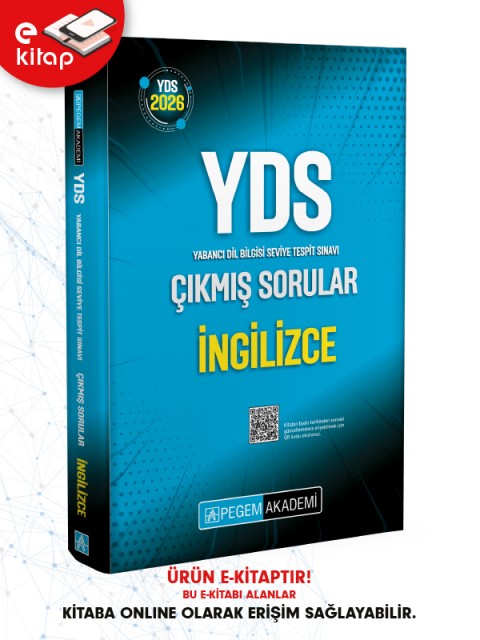 2026 YDS İngilizce Çıkmış Sorular E-Kitap