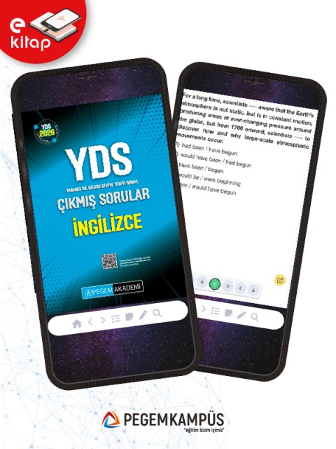 2026 YDS İngilizce Çıkmış Sorular E-Kitap