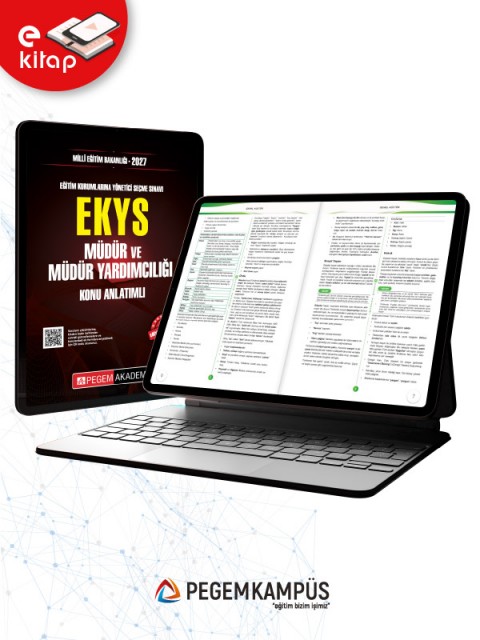 2027 EKYS MEB Müdür ve Müdür Yardımcılığı Konu Anlatımlı E-Kitap