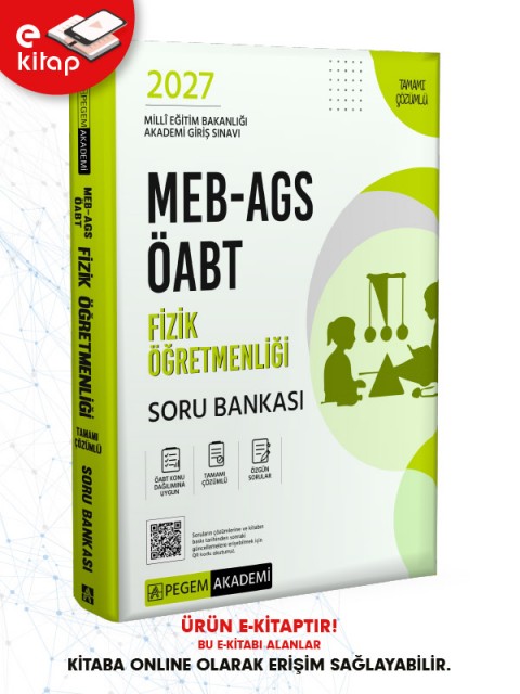 2027 MEB-AGS ÖABT Fizik Öğretmenliği E-Soru Bankası