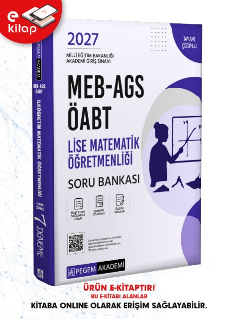 2027 MEB-AGS ÖABT Lise Matematik Öğretmenliği E-Soru Bankası