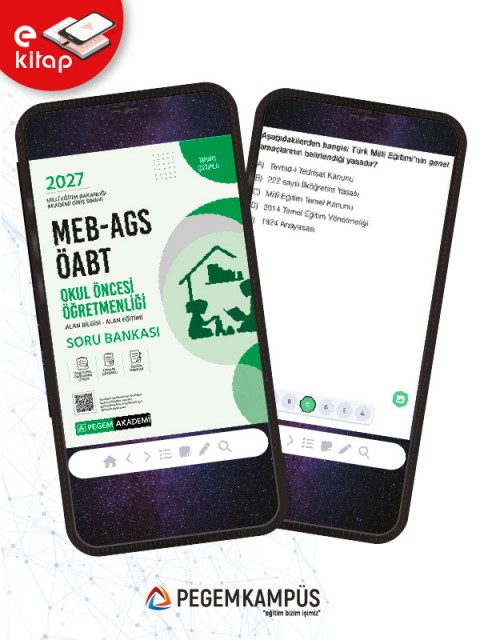 2027 MEB-AGS ÖABT Okul Öncesi Öğretmenliği E-Soru Bankası